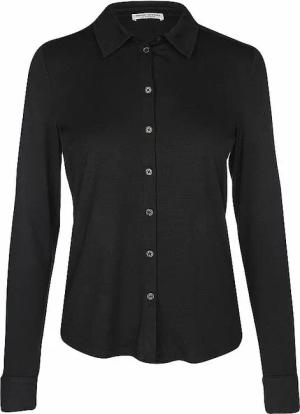 MARC O'POLO Jerseybluse schwarz | L