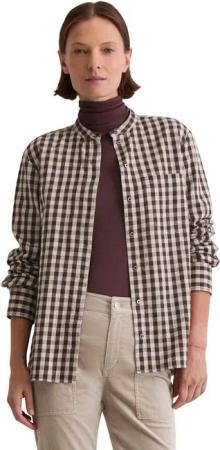 Marc O'Polo Karobluse regular fit aus softem Baumwoll-Flanell