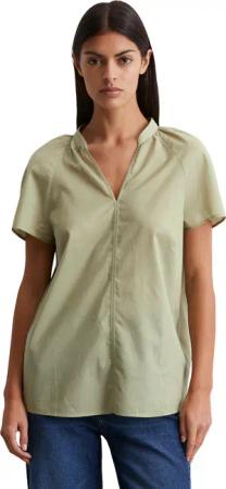 Marc OPolo Kurzarmbluse "aus leichtem Baumwolle-Voile"