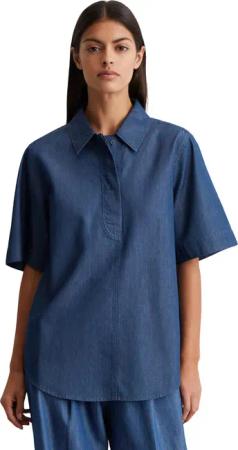 Marc OPolo Kurzarmbluse "mit TENCEL™ Lyocell"