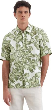 Marc OPolo Kurzarmhemd "aus reinem Leinen"