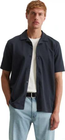 Marc OPolo Kurzarmshirt "aus Bio-Baumwoll-Mix"