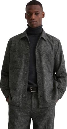 Marc OPolo Kurzjacke "aus italienischem Schafwoll-Mix" ohne Kapuze