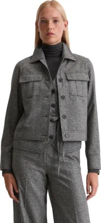 Marc OPolo Kurzjacke "aus Schurwolle-Mix" ohne Kapuze