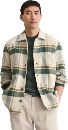 Marc OPolo Kurzjacke "aus weichem Bio-Baumwoll-Flanell" ohne Kapuze