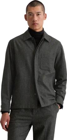 Marc OPolo Kurzjacke "aus weicher Tech Wool" ohne Kapuze