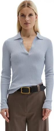 Marc O'Polo Langarm-Poloshirt mit TENCEL™ Modal