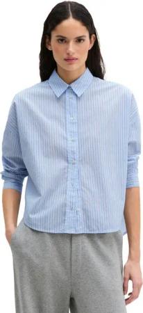 Marc O'Polo Langarmbluse aus Baumwoll-Chambray