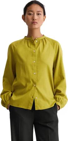 Marc OPolo Langarmbluse "aus Baumwoll-Satin"