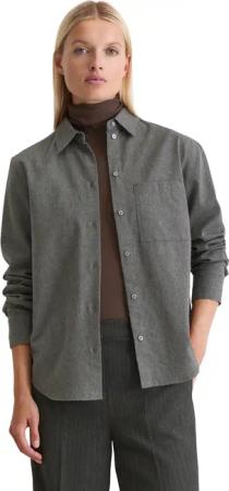 Marc OPolo Langarmbluse "aus gebrushter Baumwolle"