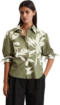 Marc O'Polo Langarmbluse aus Papertouch-Popeline