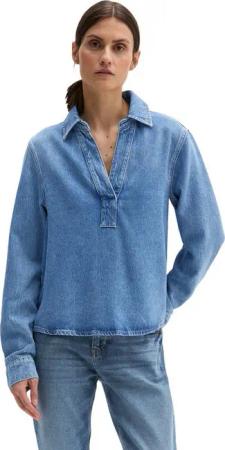 Marc O'Polo Langarmbluse aus TENCEL™ Lyocell-Mix