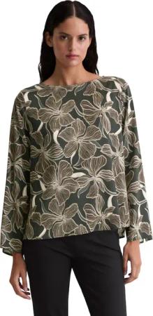 Marc OPolo Langarmbluse "aus Viskose-Satin-Stretch"