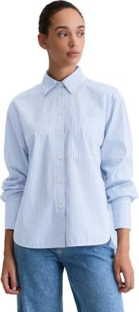 Marc OPolo Langarmbluse gestreift, Kentkragen, oversized