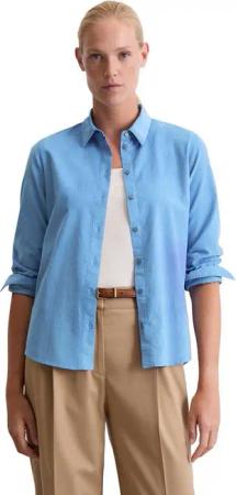 Marc O'Polo Langarmbluse in samtiger Cord-Qualität