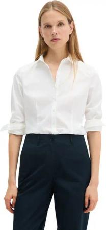 Marc O'Polo Langarmbluse in Stretch-Popeline-Qualität