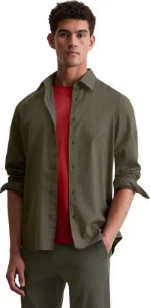 Marc O'Polo Langarmhemd aus Bio-Baumwolle und TENCEL™ Lyocell