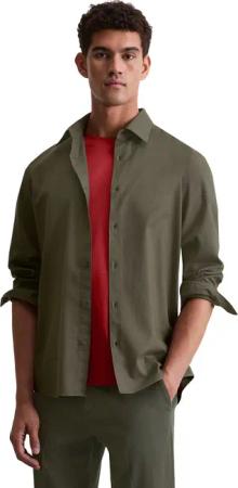 Marc OPolo Langarmhemd "aus Bio-Baumwolle und TENCEL™ Lyocell"