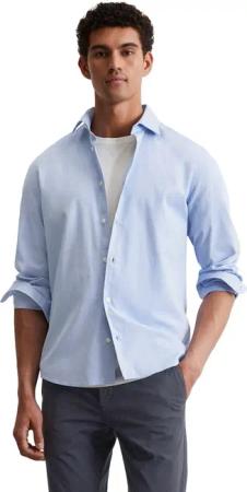 Marc OPolo Langarmhemd "aus reiner Bio-Baumwolle"