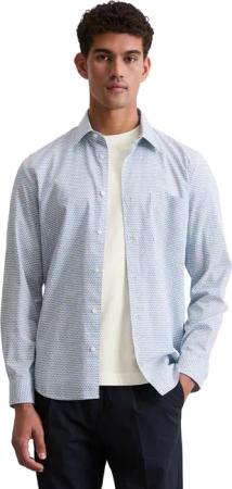 Marc OPolo Langarmhemd "aus reiner Bio-Baumwolle"