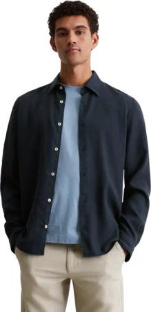 Marc OPolo Langarmhemd "aus softem TENCEL™ Lyocell"