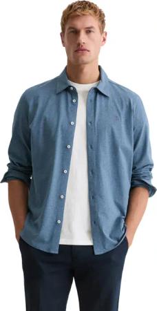 Marc OPolo Langarmhemd "regular fit aus reiner Bio-Baumwolle" Jerseyhemd