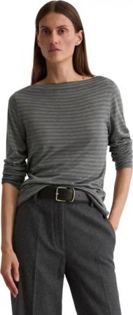 Marc O'Polo Langarmshirt aus Melange-Jersey