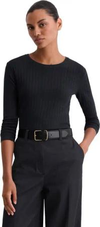 Marc O'Polo Langarmshirt aus Organic-Cotton-Modal-Mix