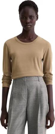 Marc O'Polo Langarmshirt aus reiner Bio-Baumwolle