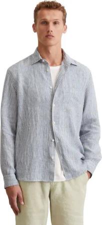 Marc O'Polo Leinenhemd fein gestreift