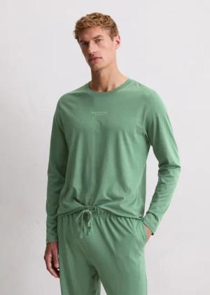 Marc OPolo Longsleeve "Mix & Match Cotton" mit langen Ärmeln, Rundhalsausschnitt, Jersey-Qualität