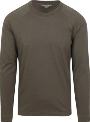Marc O'Polo Longsleeve T-Shirt Copley Braun - Größe XL