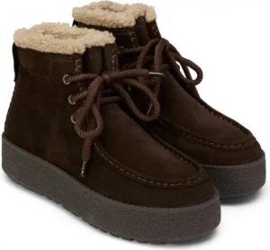 Marc O'Polo Marc O'Polo Shoes - Schnürer Model Pia - Braun Stiefel