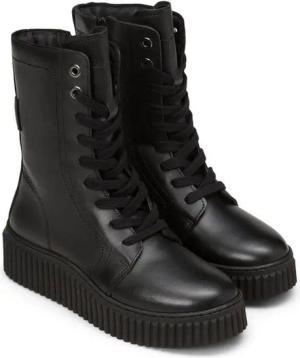 Marc O'Polo Marc O'Polo Shoes - Schnürstiefel Model Bianca - Schwarz Stiefel