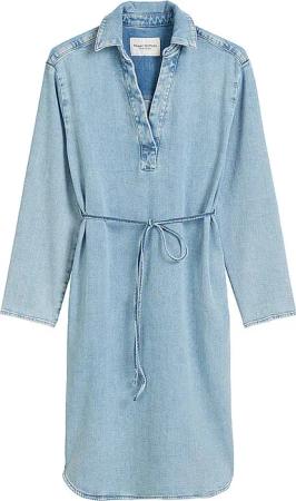 MARC O'POLO Midikleid  hellblau | S