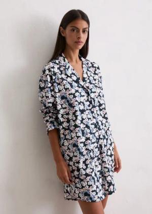 Marc O'Polo Nachthemd Single-Jersey Qualität, leicht, Brusttasche