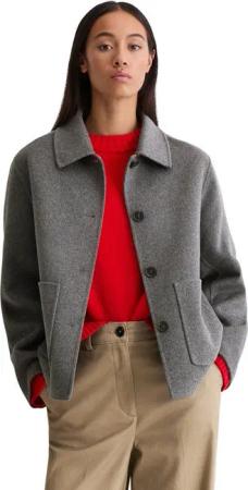 Marc O'Polo Outdoorjacke aus edlem Woll-Doubleface