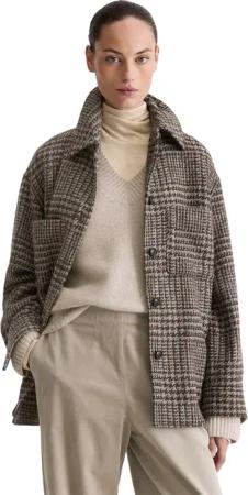 Marc OPolo Outdoorjacke "aus Wolle-Mix" ohne Kapuze