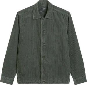 MARC O'POLO Overshirt  dunkelgrün | L