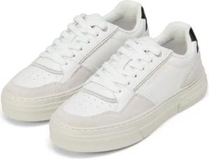 Marc O'Polo Plateausneaker Basket-Sneaker, Schnürschuh, Freizeitschuh mit gepolstertem Schaftrand