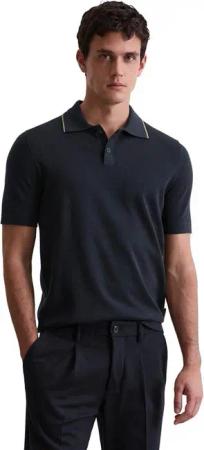 Marc O'Polo Poloshirt DFB Travel Collection aus Strick, aus reiner Bio-Baumwolle, regular fit