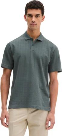 Marc OPolo Poloshirt "im strukturierten Karo-Jacquard"