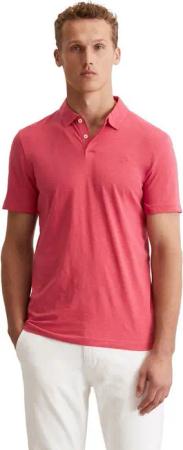 Marc O'Polo Poloshirt mit lebendiger, bewegter Oberfläche