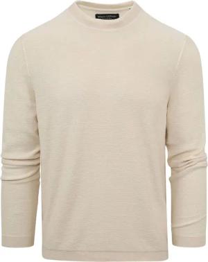 Marc O'Polo Pullover O-Ausschnitt Ecru - Größe XXL