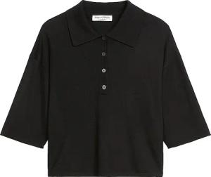 MARC O'POLO Pullover  schwarz | S