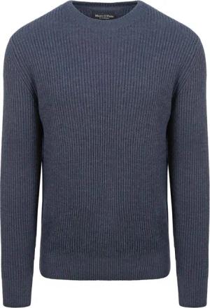 Marc O'Polo Pullover Wool Blend Navy - Größe L