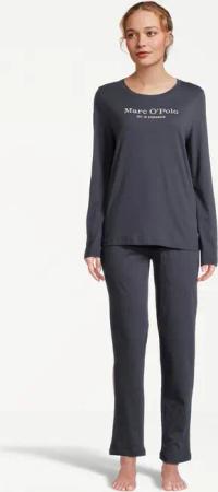 Marc O'Polo Pyjama Mix & Match Organic Cotton (Set, 2 tlg) Schlafanzug - Baumwolle - Atmungsaktiv - Mit Logo-Print auf der Brust