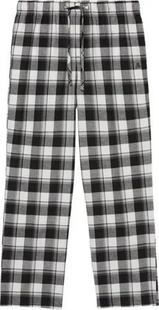 Marc O'Polo Pyjamahose Homey Flanell schlaf-hose pyjama schlafmode