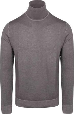 Marc O'Polo Rollkragenpullover Merinowolle Grau - Größe XL