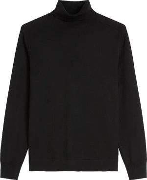 MARC O'POLO Rollkragenpullover  schwarz | S